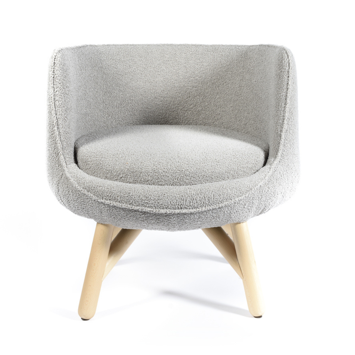 MD TARKA Grey design Upholstered indoor armchair